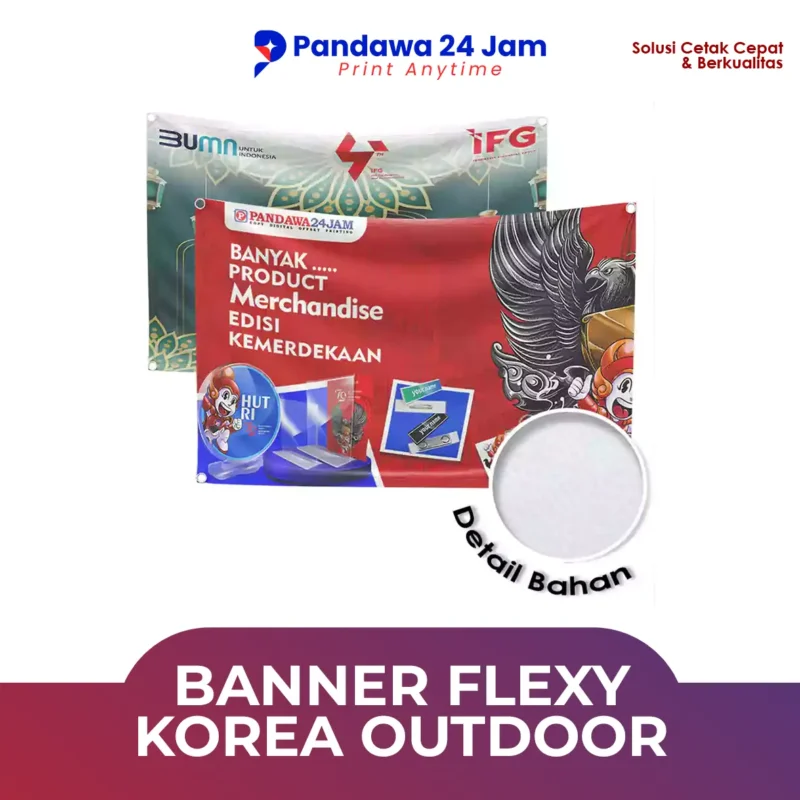 Banner Flexy Korea Outdoor