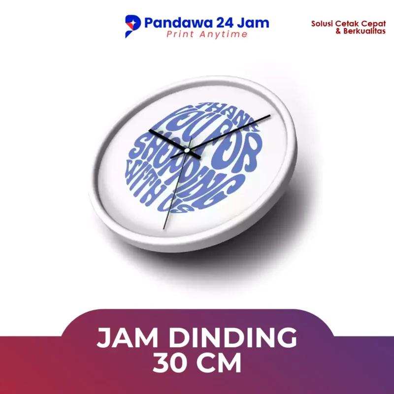 Jam Dinding 30 cm