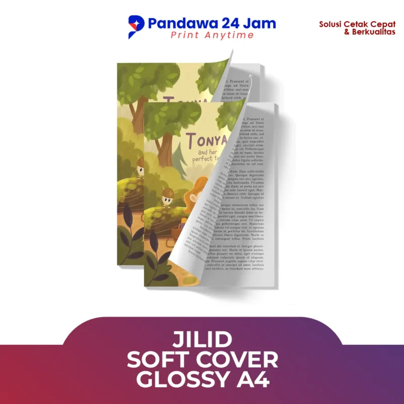 Jilid Softcover Glossy A4
