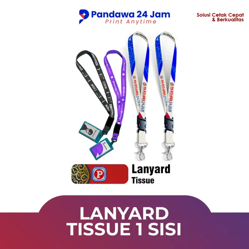 Lanyard Tissue 1 Sisi