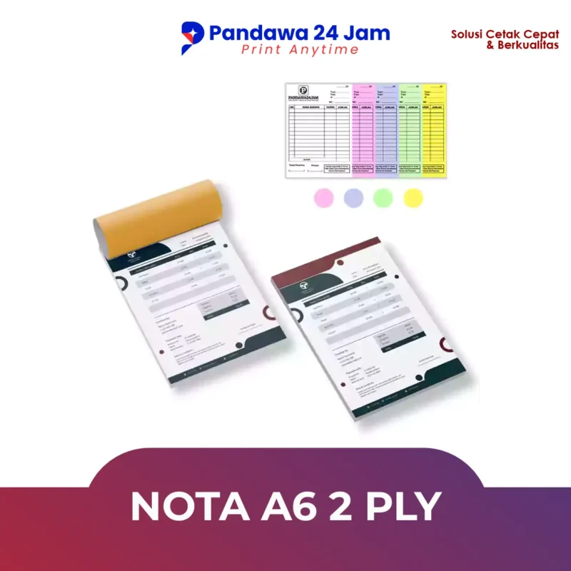 Nota A6 2 Ply