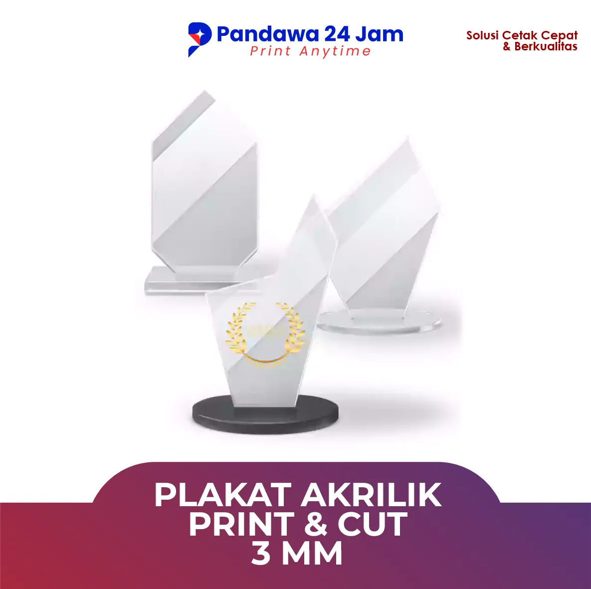 Plakat Akrilik Print & Cut 3 mm
