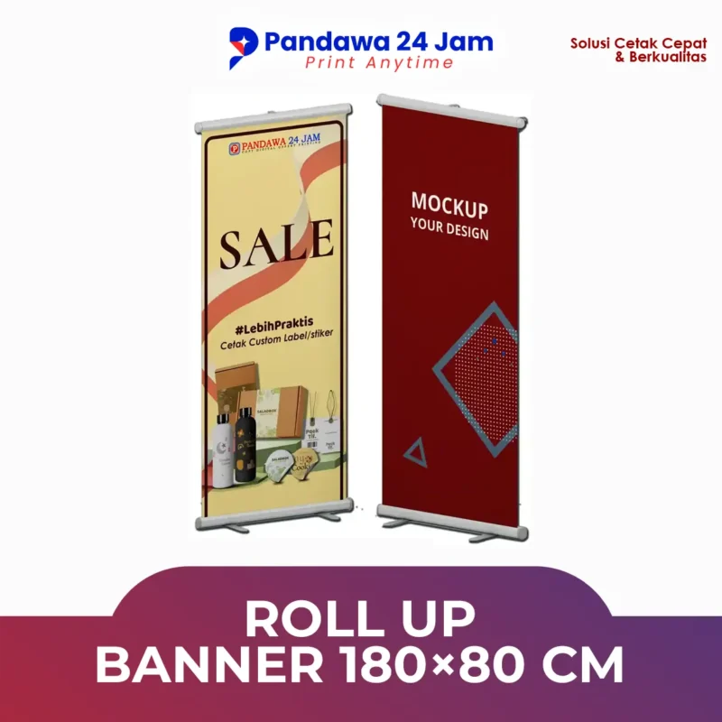 Roll Up Banner 180x80 Cm