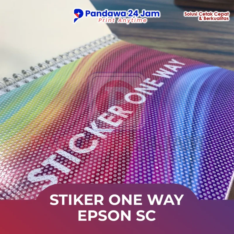 Stiker One Way Epson SC