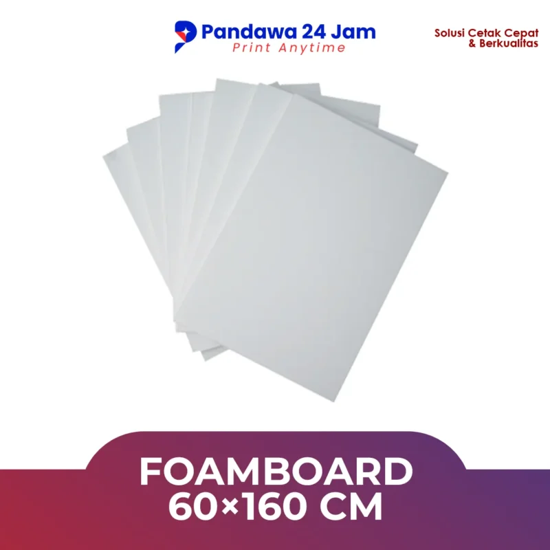 Foamboard 60x160 cm