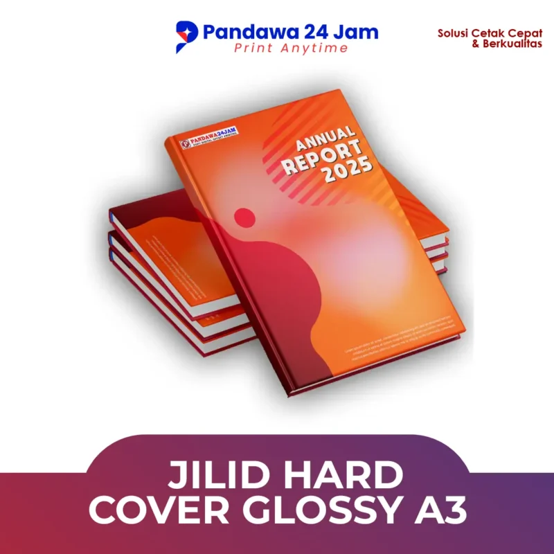 Jilid Hard Cover Glossy A3