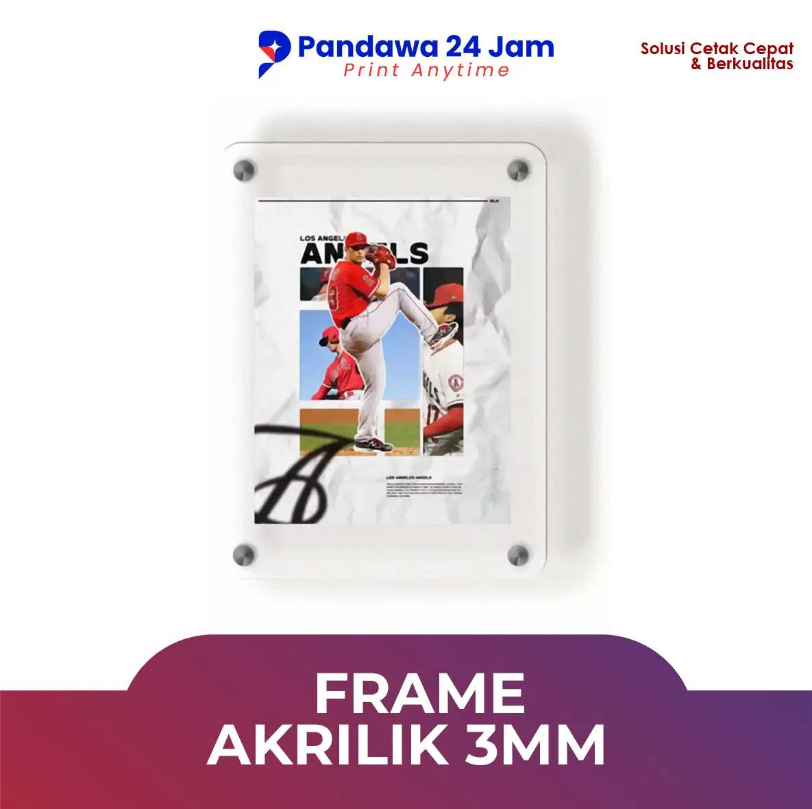 Frame Akrilik 3mm