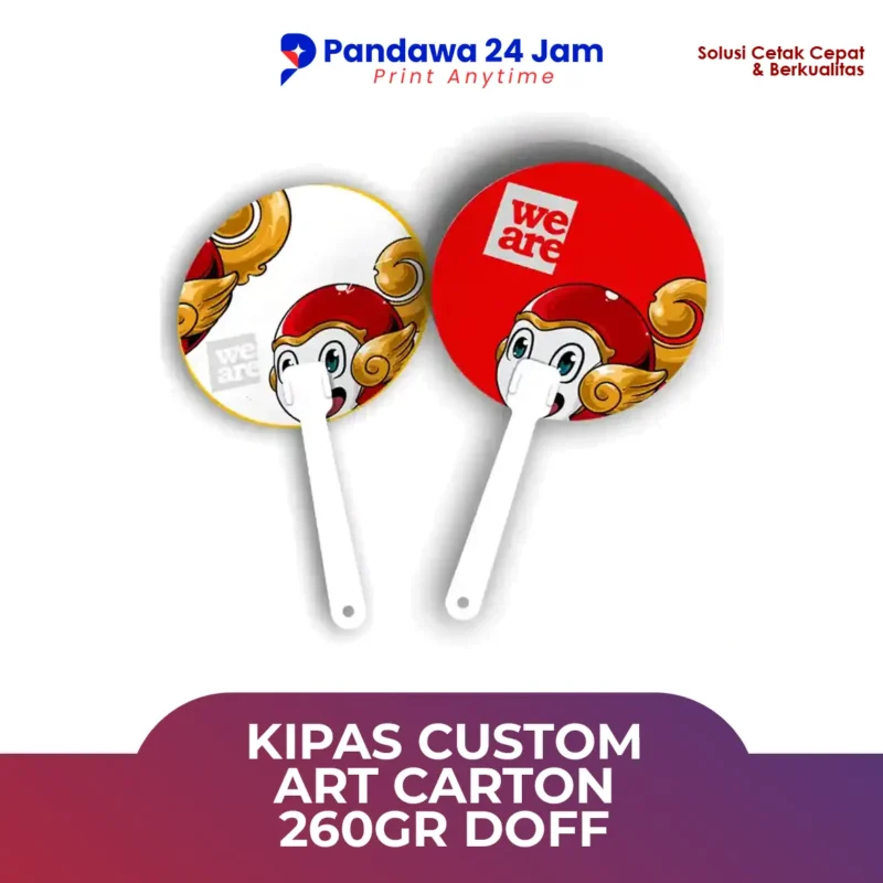 Kipas Custom Art Carton 260gr Doff