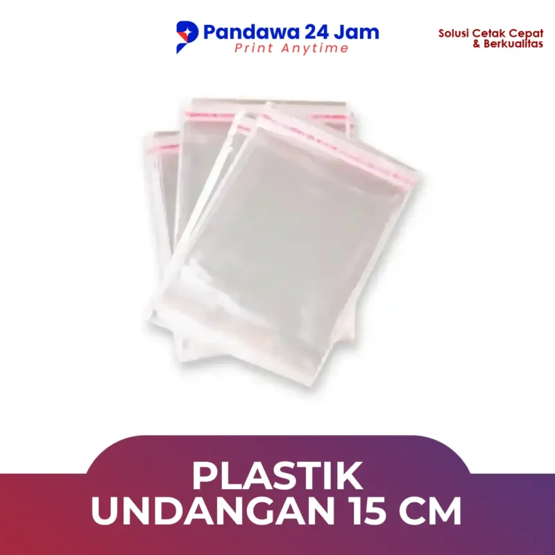 Plastik Undangan 15cm