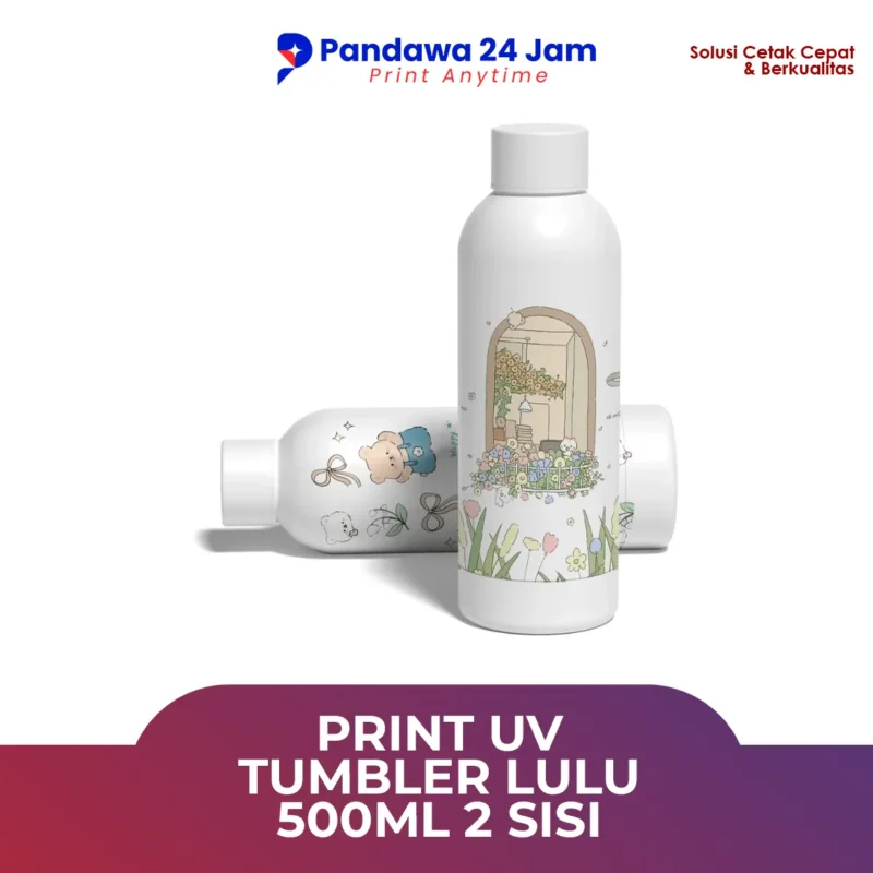Print UV Tumbler Lulu 500ml 2 Sisi