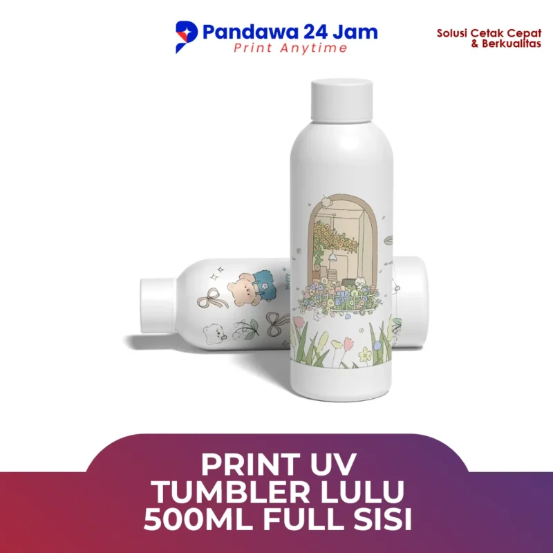 Print UV Tumbler Lulu 500ml Full Sisi
