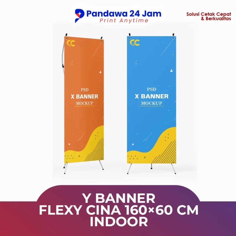 Y Banner Flexy cina 160x60 cm Indoor