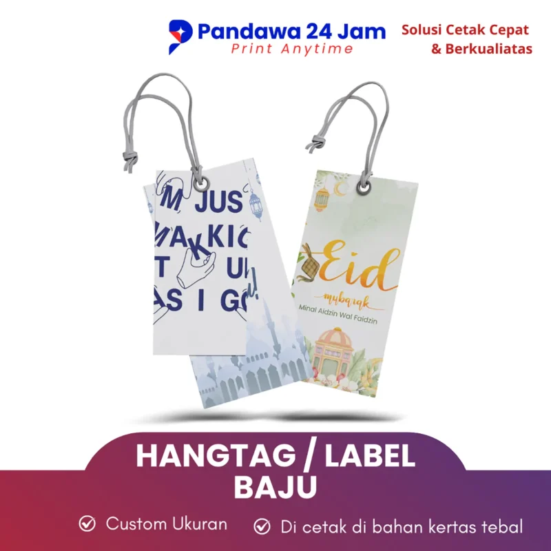 Hang Tag Art Carton 260gr 2 Sisi