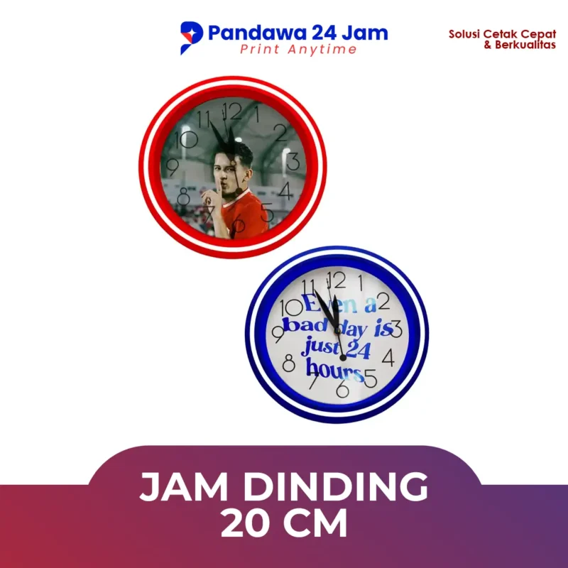 Jam Dinding 20 cm