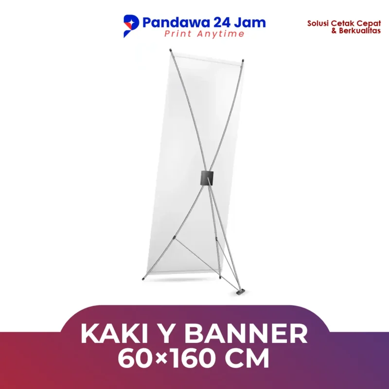 Kaki Y Banner 60x160 cm
