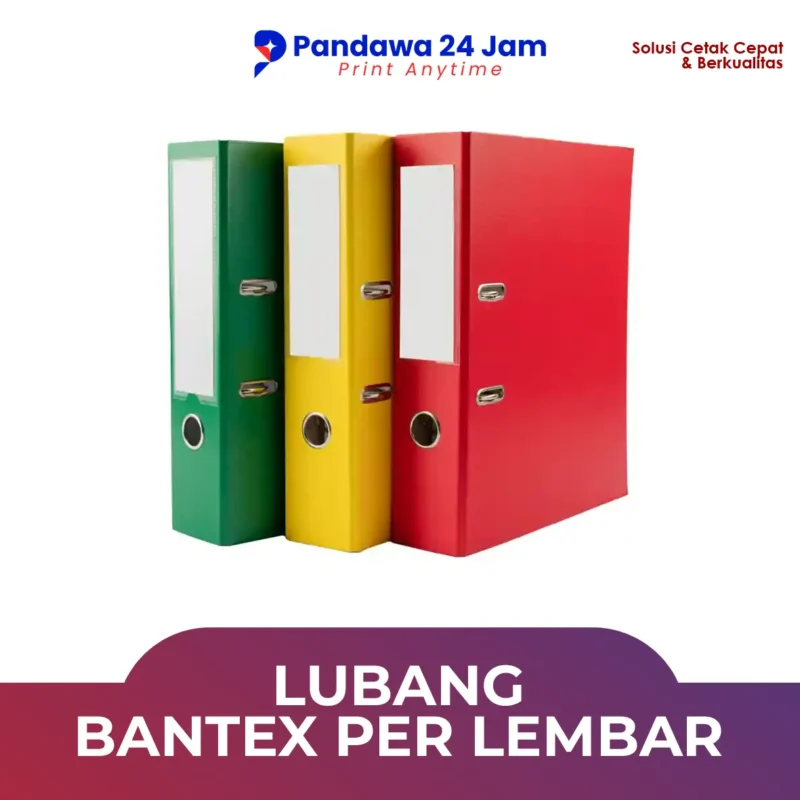 Lubang Bantex Per Lembar