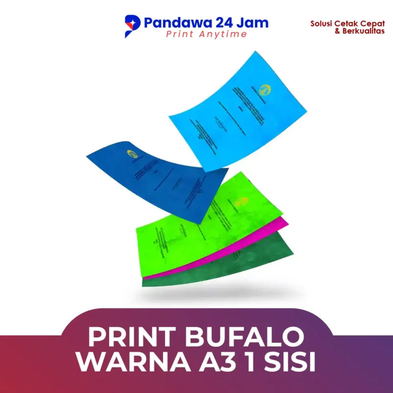 Print Bufalo A3 1 Sisi Print Warna