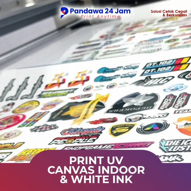Print UV Canvas Indoor & White INK